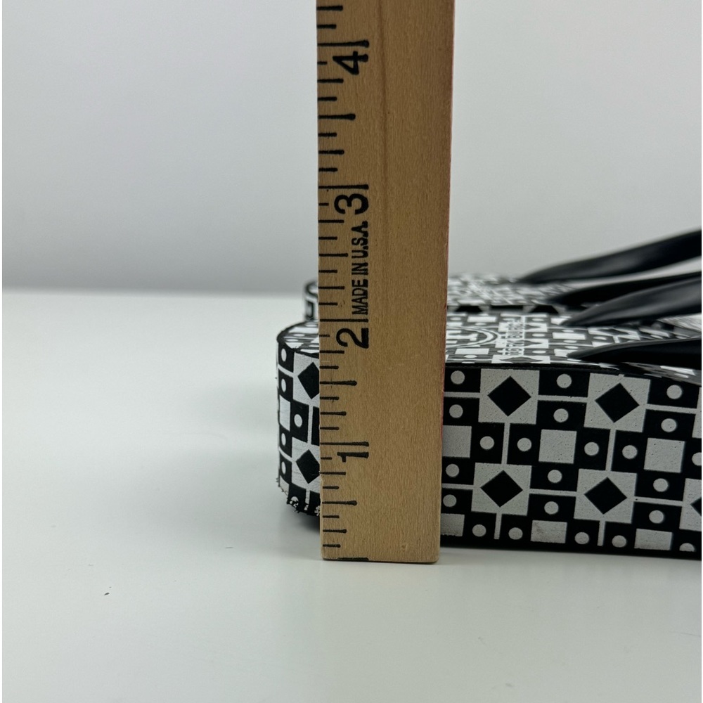 Tory Burch Black and White Sandals - Picture 12 of 14